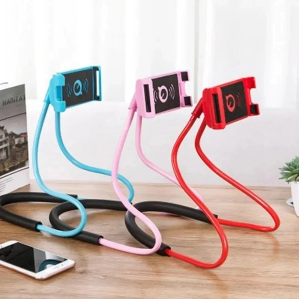 Phone Accessories Stand - Universal Lazy Neck Hanging Mobile Phone