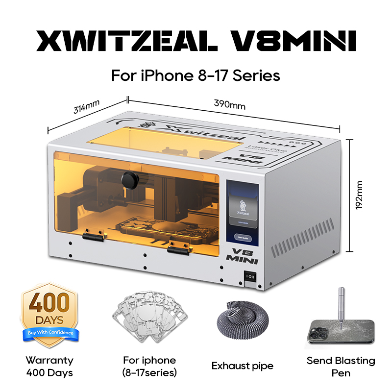 Phone Accessories Repair - Xwitzeal® V8 MINI Laser Glue Removal