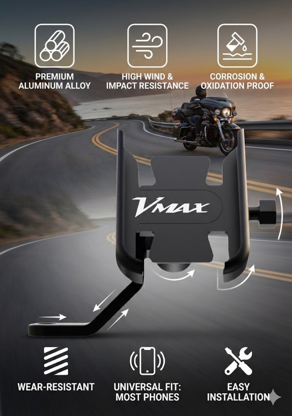 Quality Phone Accessories - Motorcycle Phone Holder Accessories For YAMAHA