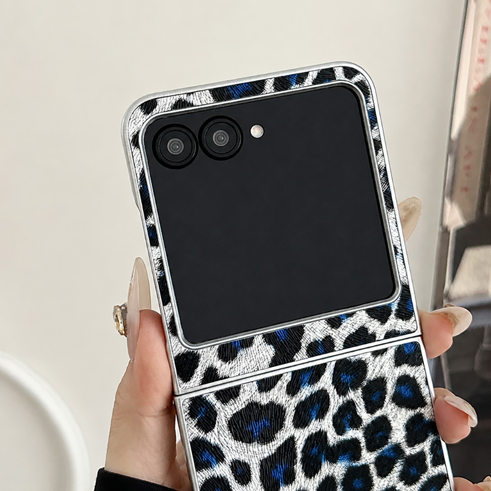 Leopard Print Folding Flip Pho - đánh giá và giá Phone Accessories And Cases