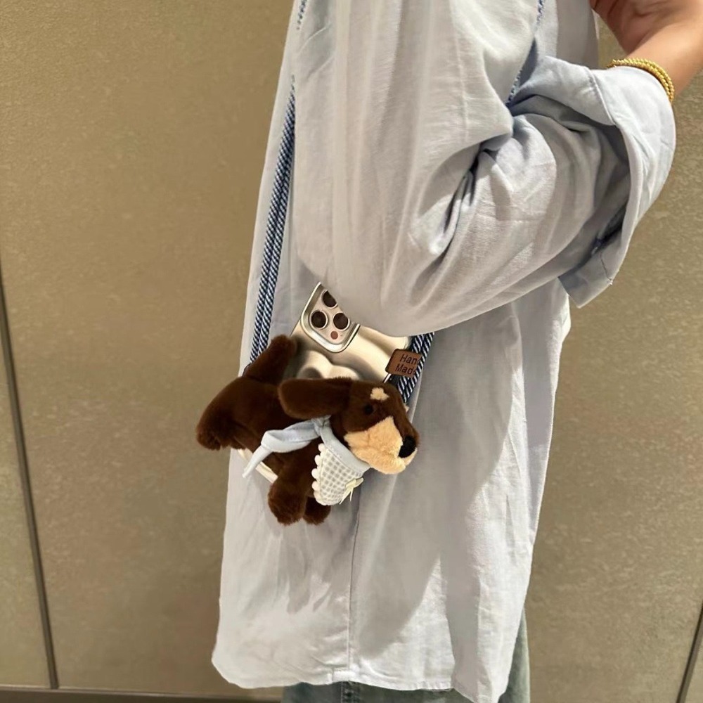Cute Cartoon Dachshund Plush D - đánh giá và giá Phone Accessories Stand