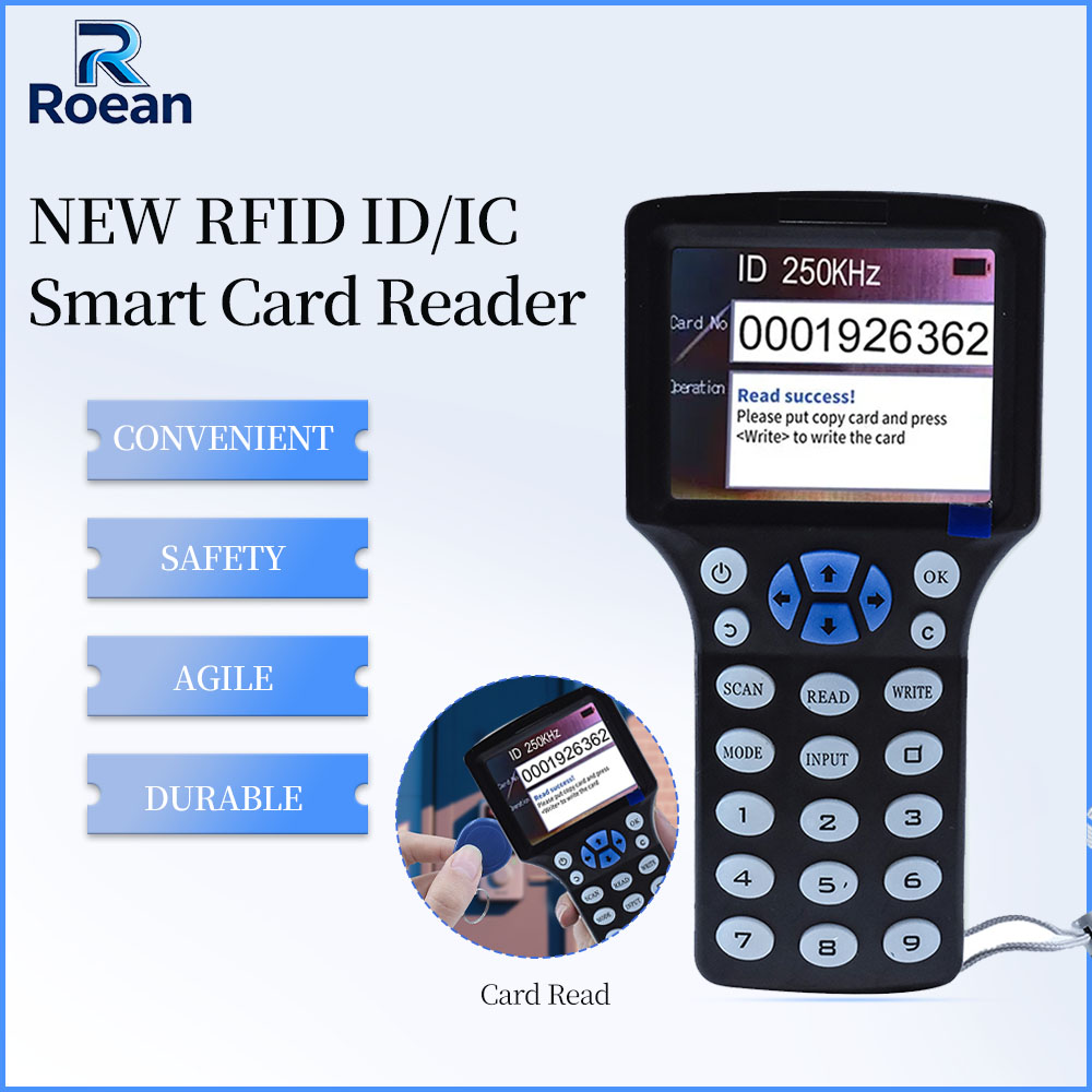 Handheld 10 Frequency RFID NFC - đánh giá và giá Nfc Card Reader