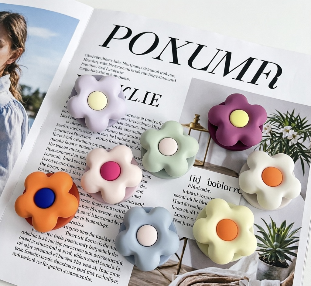 Cute Matte Flower Silicone Pho - đánh giá và giá Phone Accessories Items