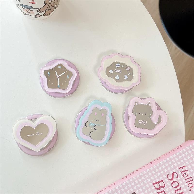 Cartoon Mirror Telescopic Phon - đánh giá và giá Phone Accessories Items
