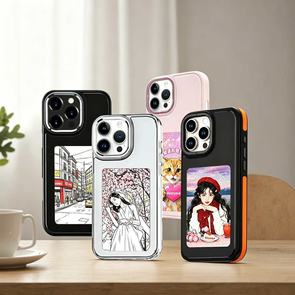 DIY E-Ink Screen Phone Case NF - đánh giá và giá Phone Accessories And Cases