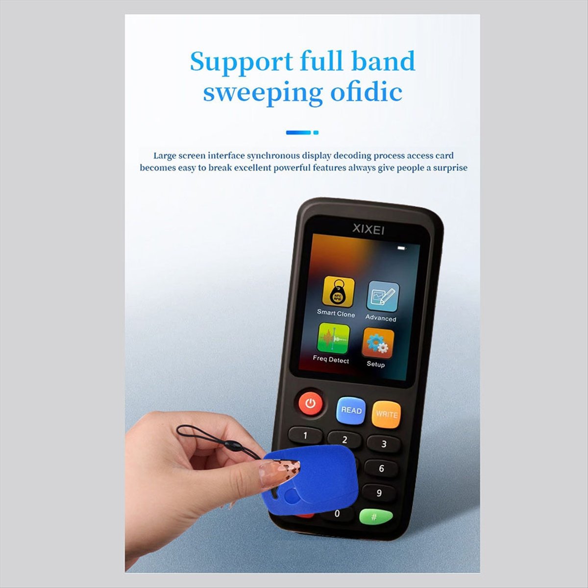 ABGN X7 NFC Decoder Duplicator - đánh giá và giá Nfc Card Reader