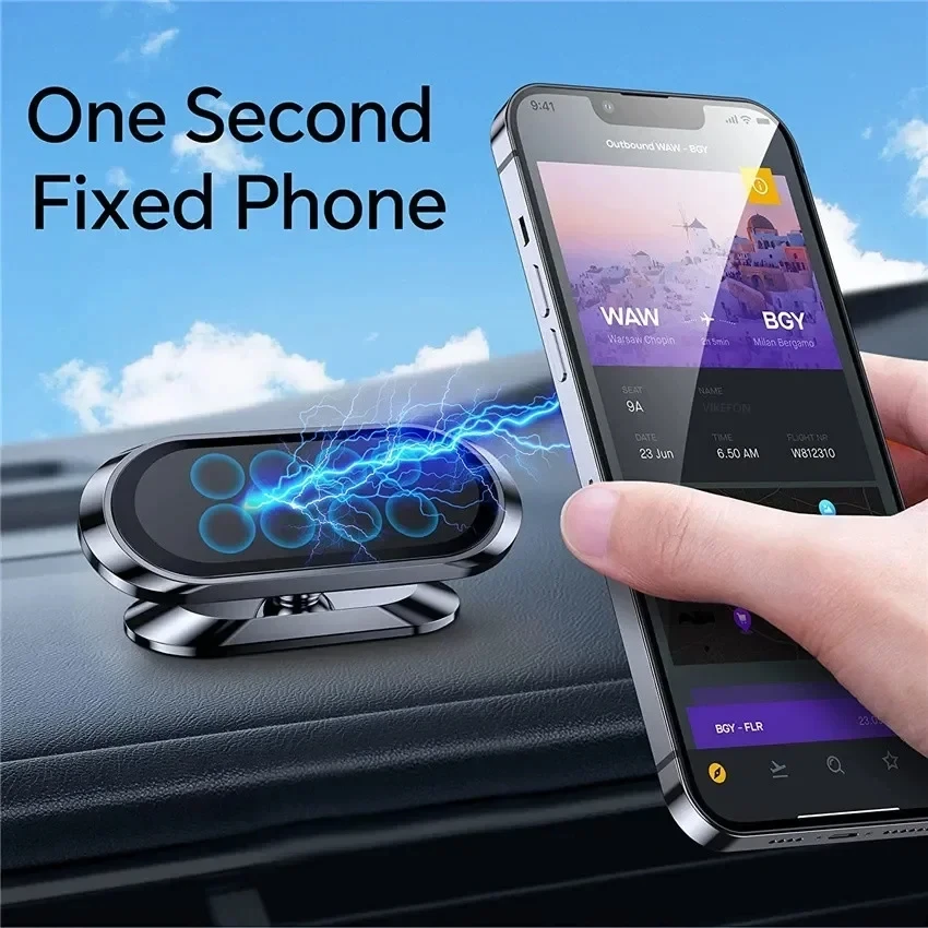 New Magnetic Car Phone Holder  - đánh giá và giá Phone Accessories Stand