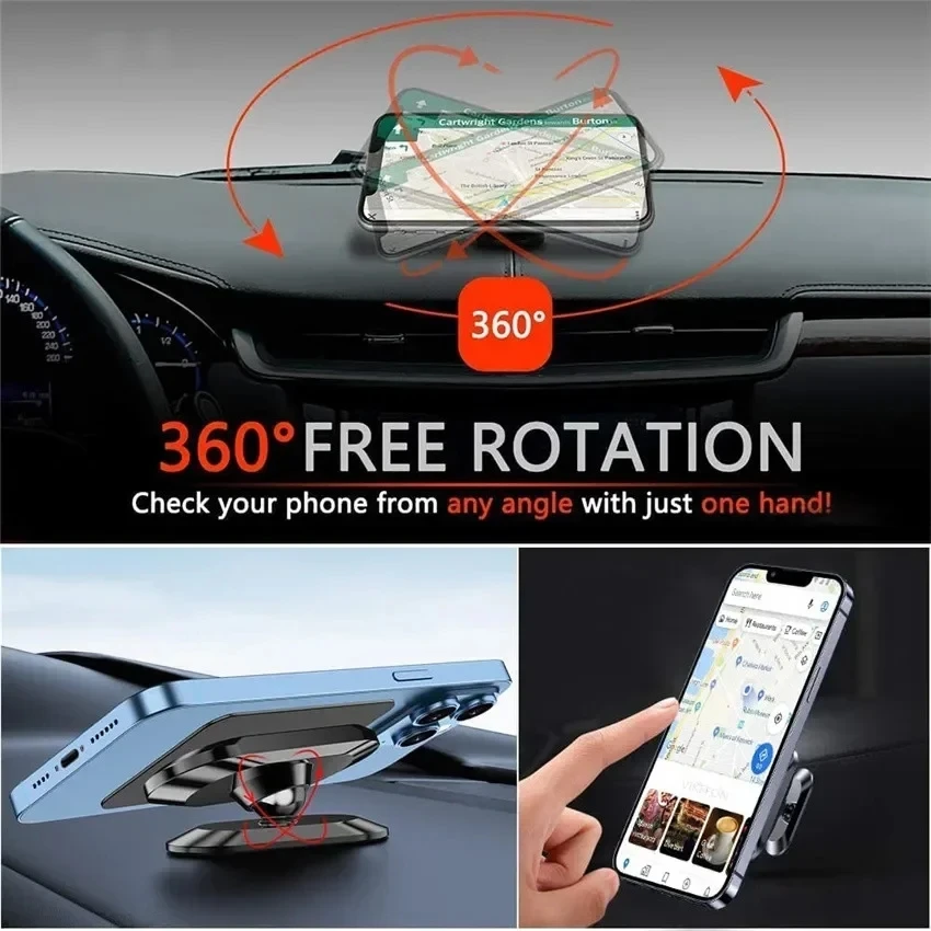 New Magnetic Car Phone Holder  - đánh giá và giá Phone Accessories Stand