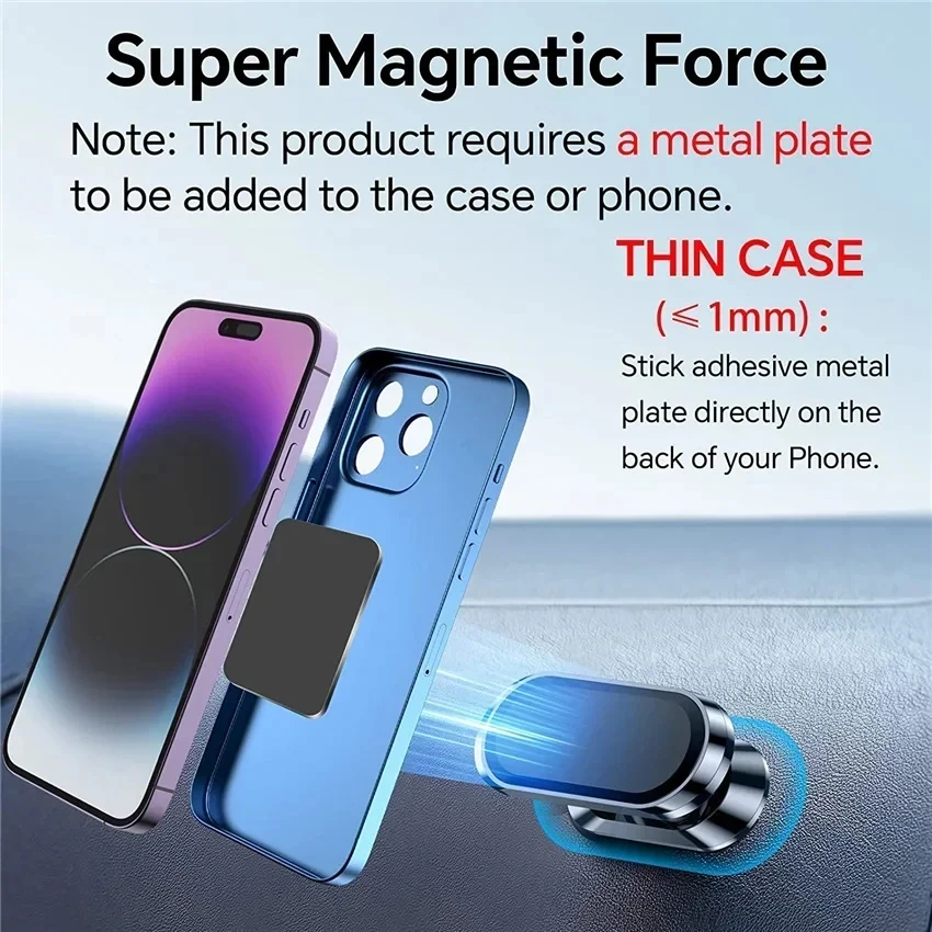 New Magnetic Car Phone Holder  - đánh giá và giá Phone Accessories Stand